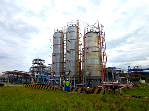 外貼液位計在三氟氯乙烯儲罐應用